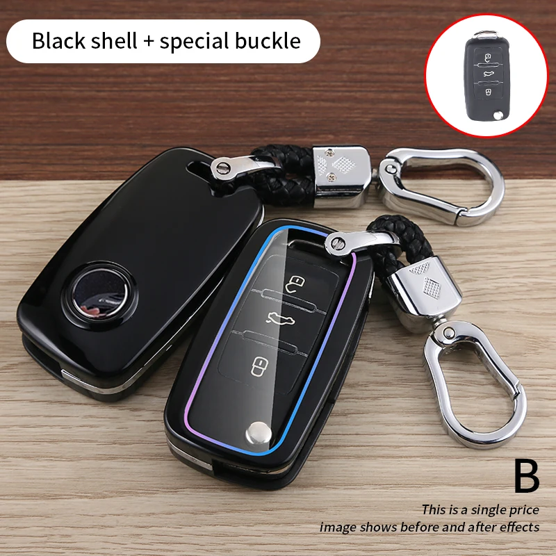 Cover chiate/telecomando per Volkswagen Polo VW Golf 7 Passat Tiguan Scirocco Skoda Octavia Seat - Sf37fc91fd1714b2b8c8bd6f787dc14eeP