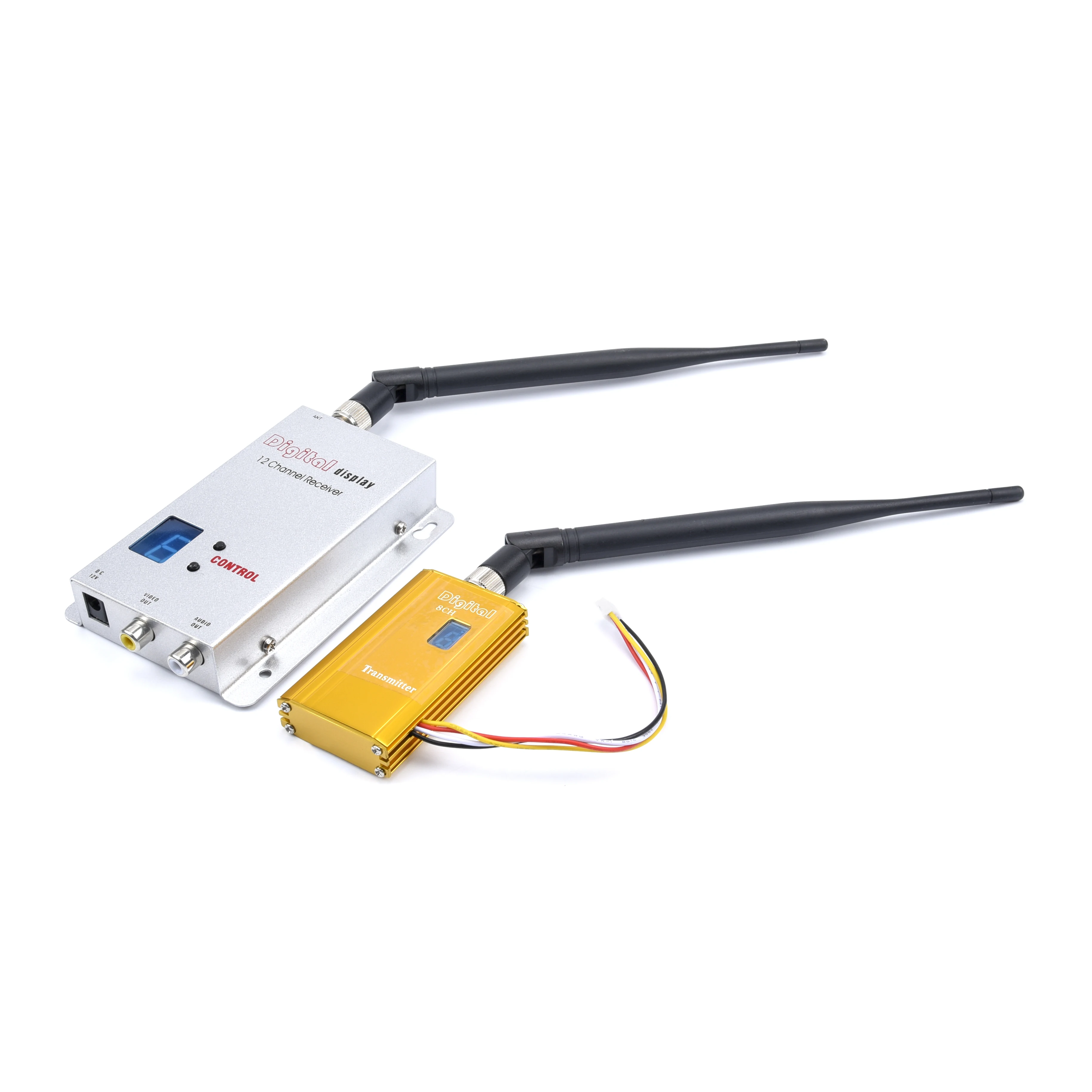 Kit FPV complet 1.2GHz 8CH 1500mW incluant émetteur et récepteur pour drone RC