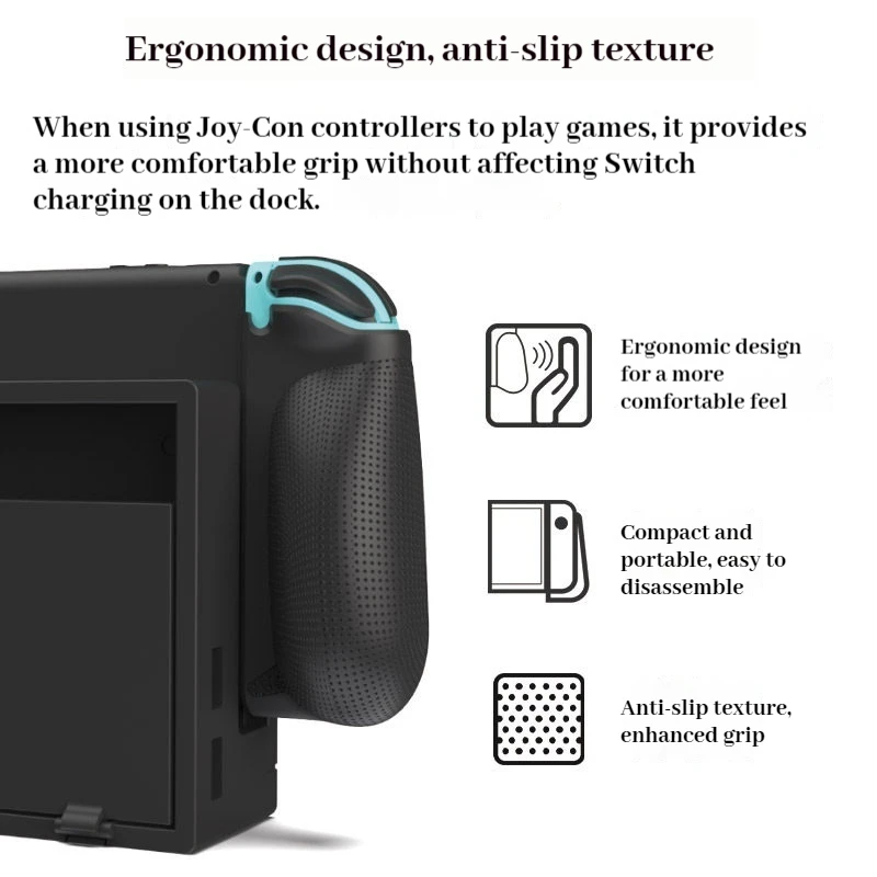 Ergonomic Non-Slip Handheld Gaming Grip
