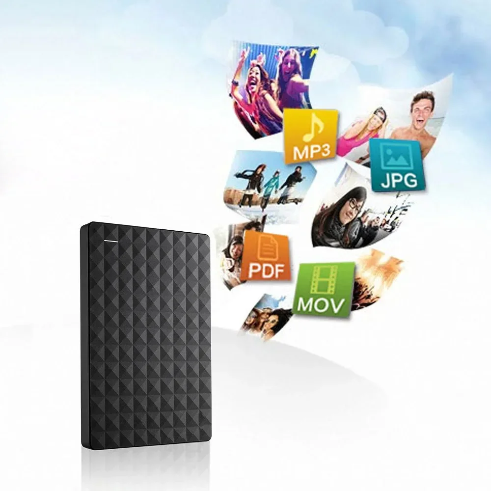 Portable HDD 2.5inch ssd Drive 500GB 1TB 2TB USB 3.0 External 4TB 8TB For Xiaomi Laptop