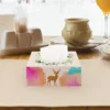 2/3pcs DIY Tissue Boxes Unfinished Wood Tissue Box Napkin Holders Craft Tissue Box Cover Simple Tissue Paper Dispenser Mold for 5