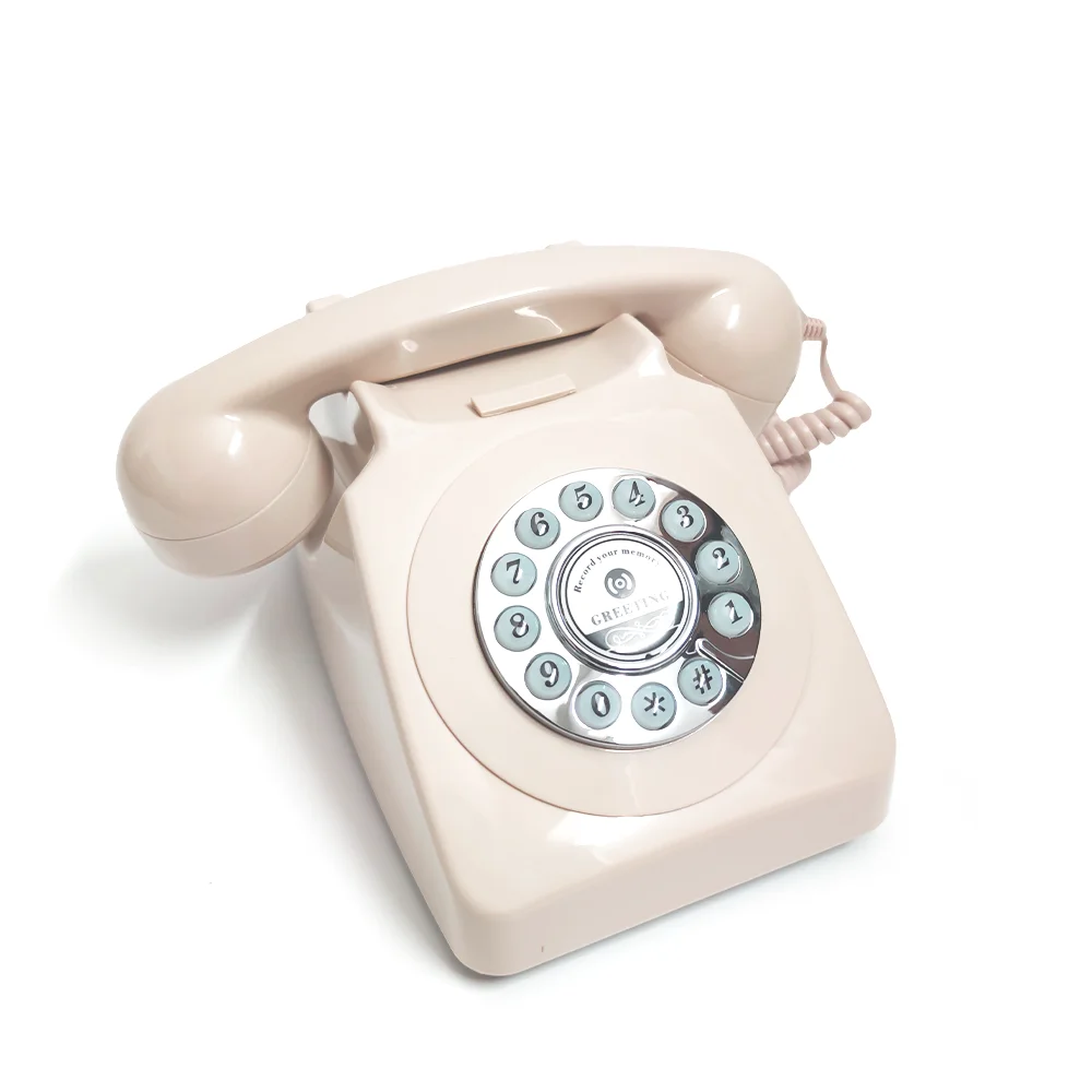 Audio Guestbook Wedding phone Party Gathering Audio Message Book Wedding Telephone Record Guestbook Telephone for wedding