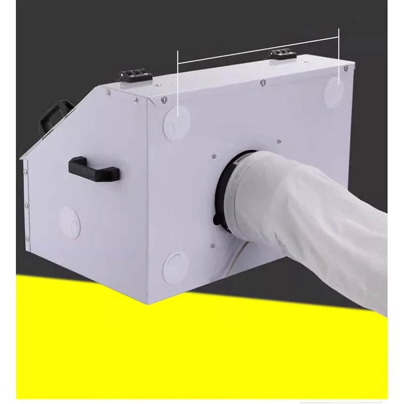 歯科研磨用防塵ボックス,歯科技工所設備,研磨,彫刻用防塵カバー