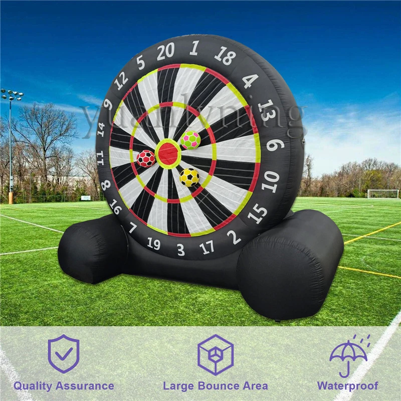 10FT Inflatable Football Dart Game 3