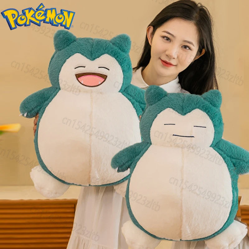 

30cm Pokemon Cute Snorlax Anime Plush Toys Pokémon Monster Plushies Soft Stuffed Animal Peluche Children's Birthday Gifts Kawaii