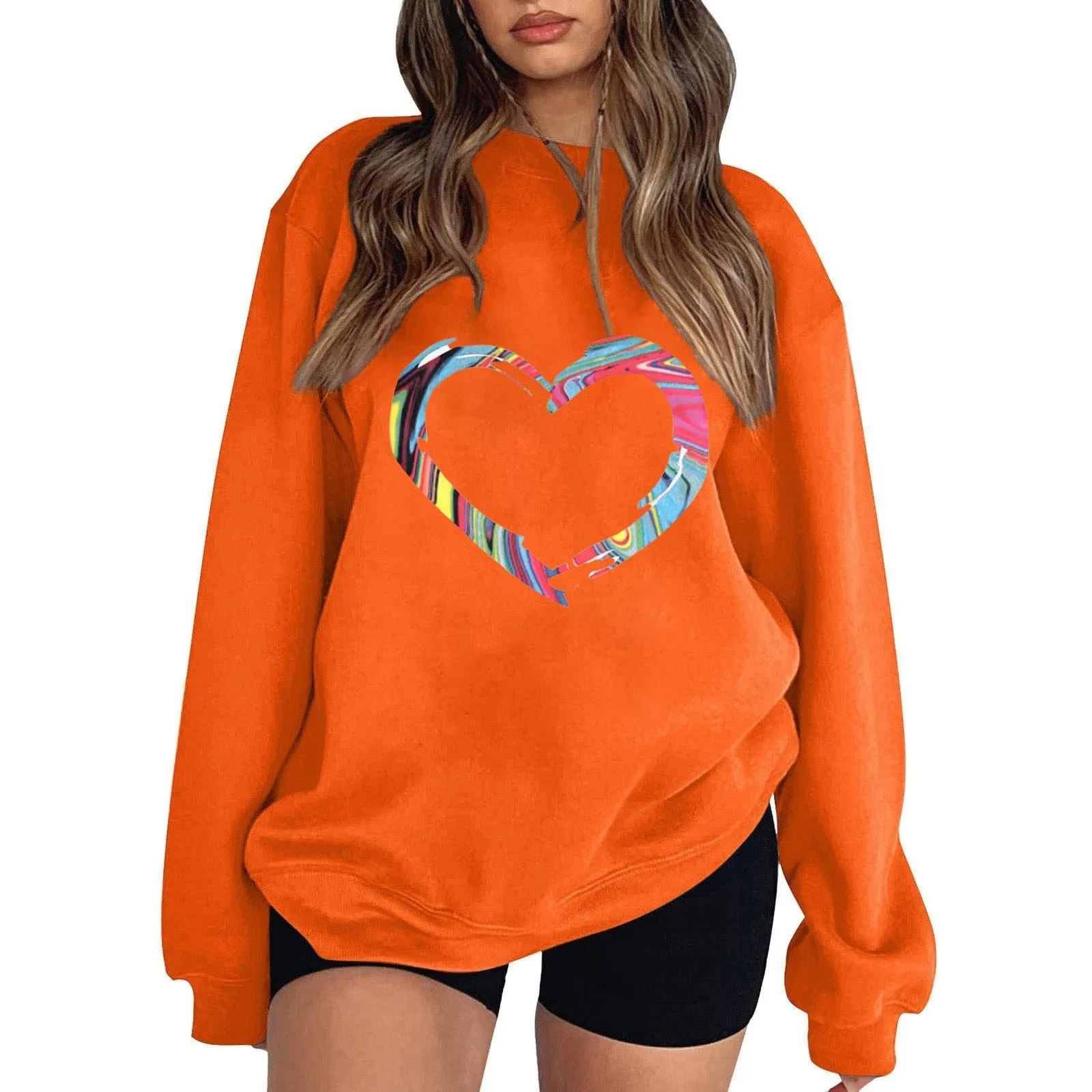 

Core Print Hoodies Honeymoon Hoody Valentine'S-Day Lover Pullovers Girlfriend Sweatshirt Boyfriend Casual Festive Sudaderas