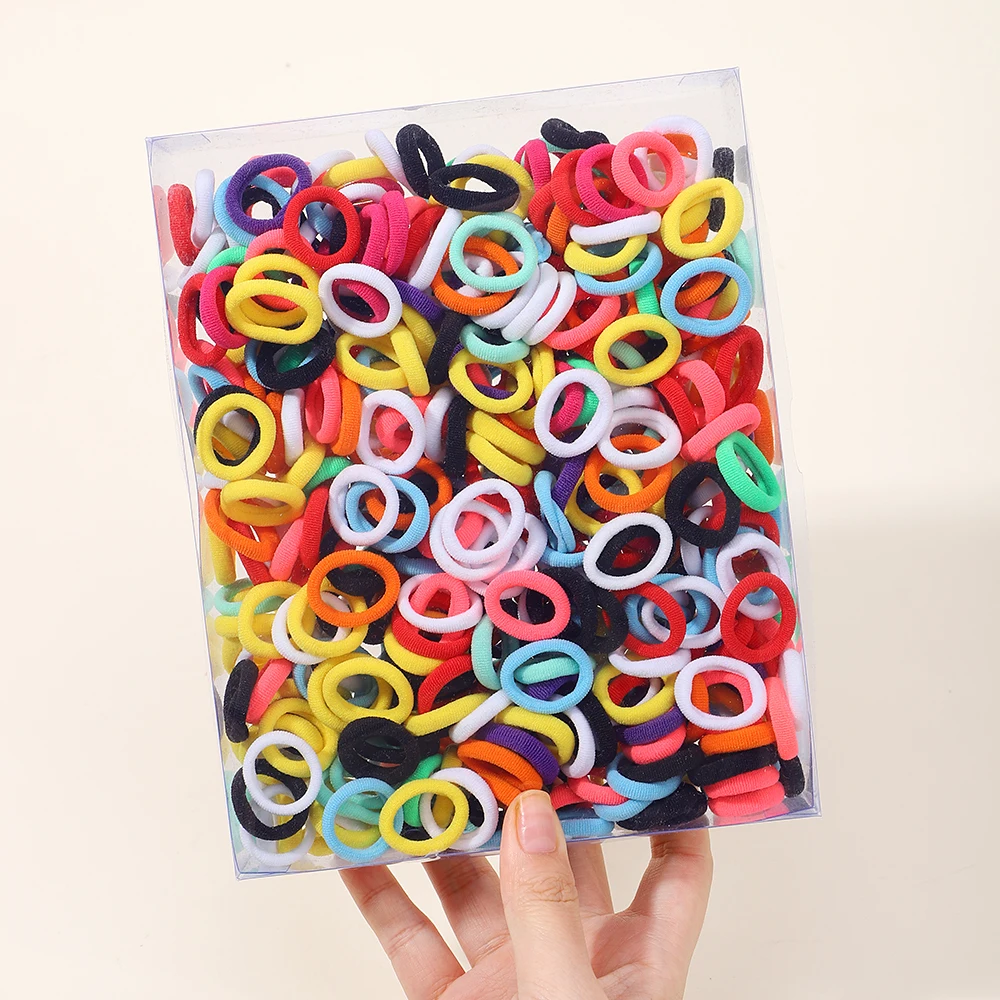20/50 個女の子ヘアバンド髪のための小さな弾性子ポニーテールホルダーゴムシュシュバンドヘッドバンドヘアアクセサリー - AliExpress