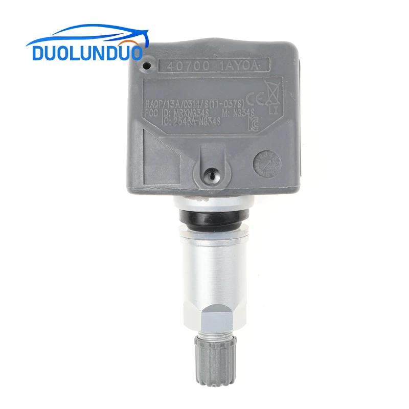Ÿ̾ з ͸  TPMS, ֻ ǴƼ 407001AY0A, 407002138R , 4 , 433MHZ, ǰ