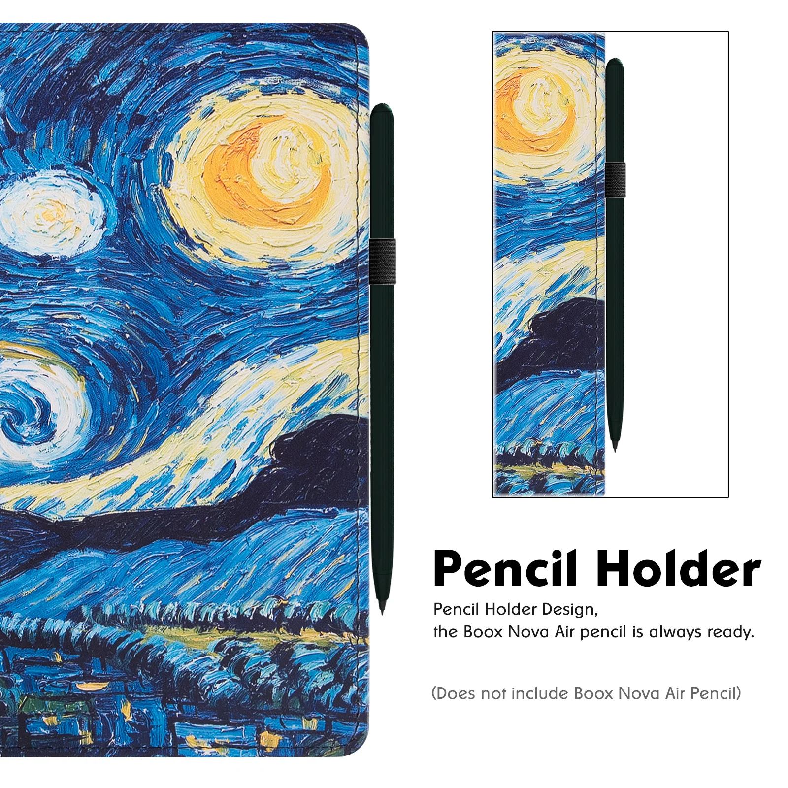 2, Premium PU Leather Bookcover com Alça
