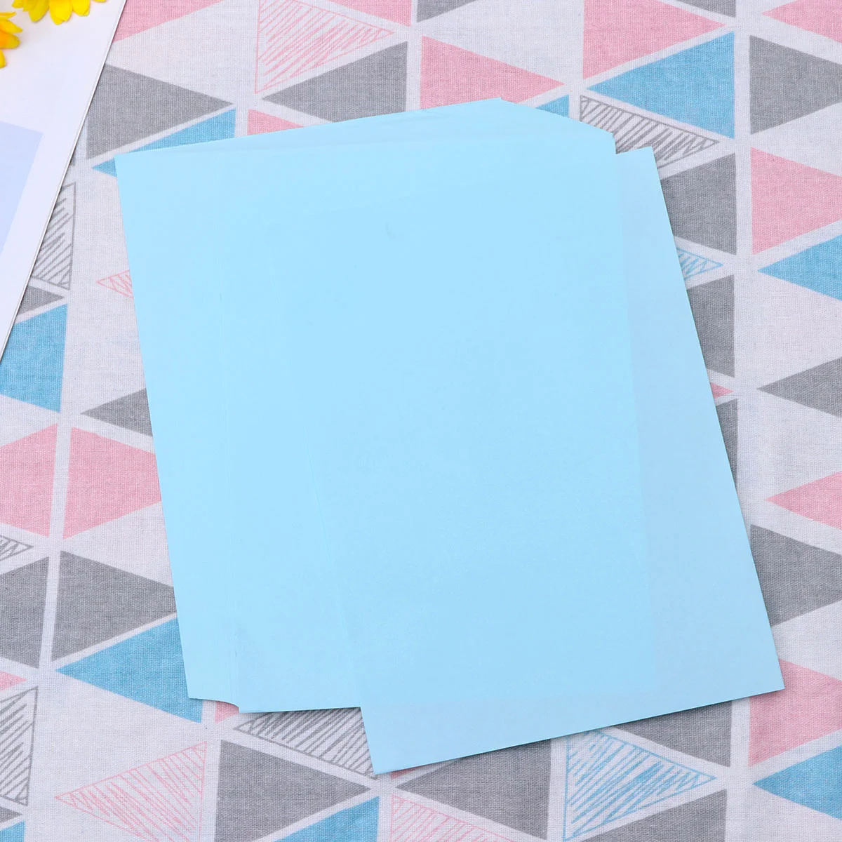 

100 Sheets Inkjet Paper Colored Papers Construction Printing Pure Wood Pulp Child