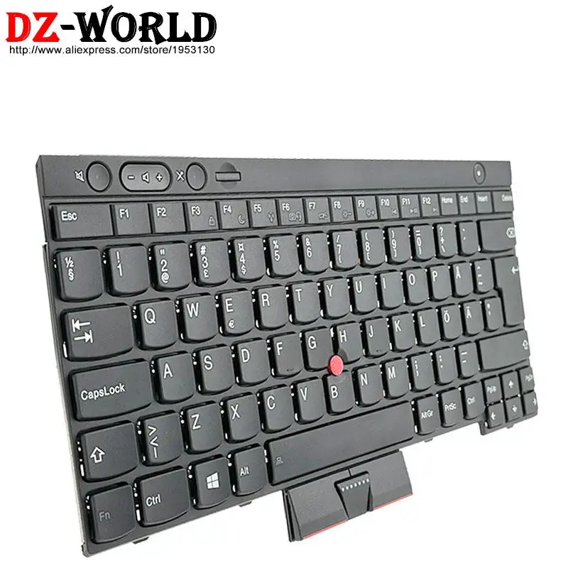 Dinamarquês se Sueco fi Teclado Finlandês para Lenovo Thinkpad T430 s T530 W530 X230 i L430 L530 Portátil 04x1341 04x1210 04x1324 dk - Imagem 6
