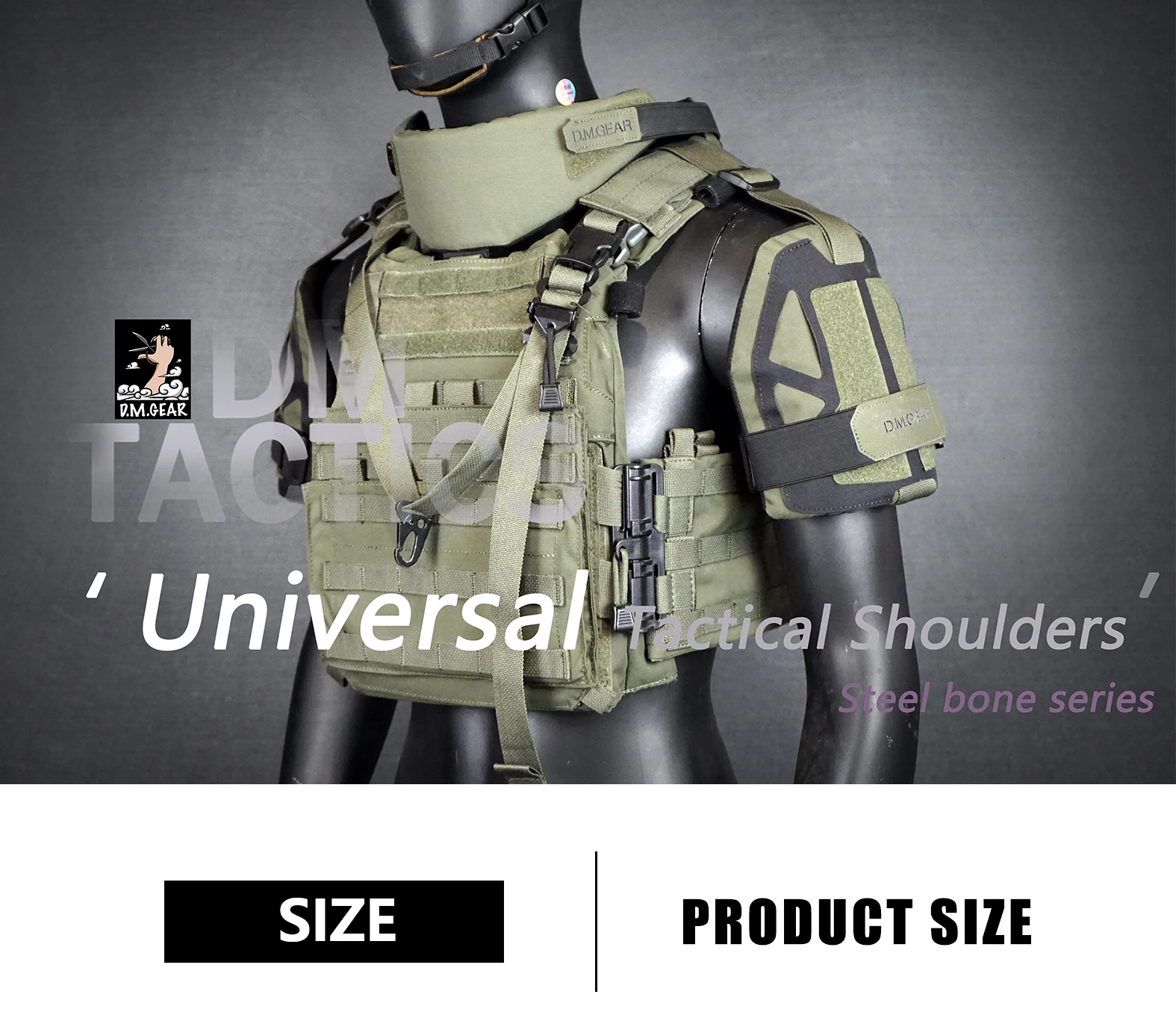 DMGear Shoulder Armor Tactical Vest Image 1