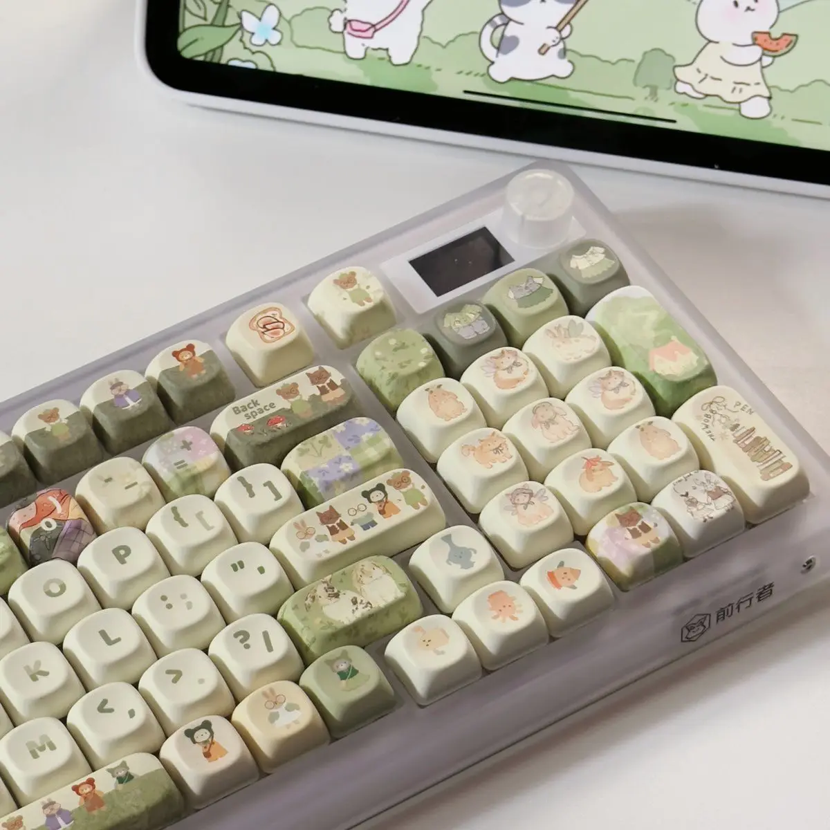 de cereja, Xoa PBT, Sublimação Mechanical Key
