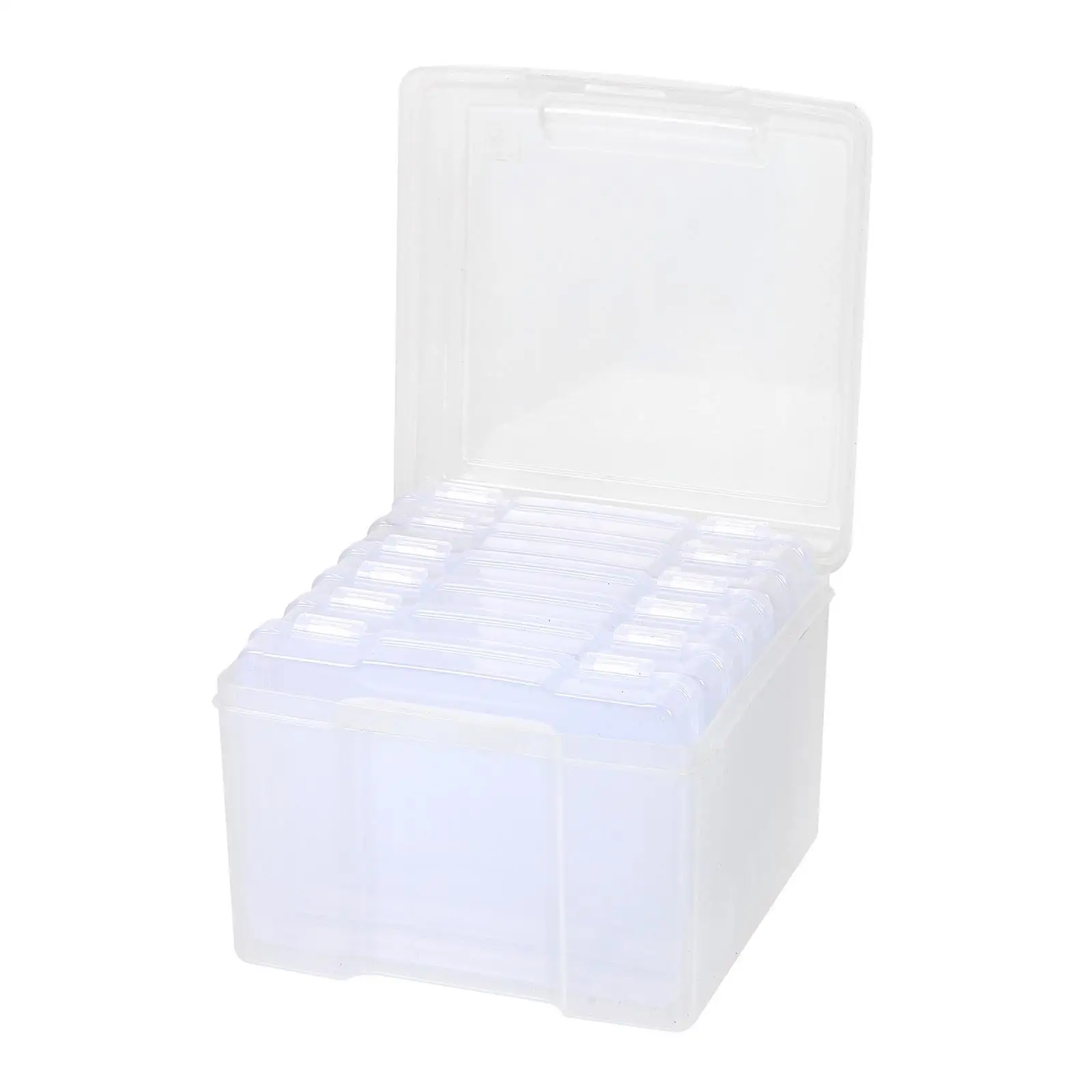 5x7 Clear Craft Storage Boxes