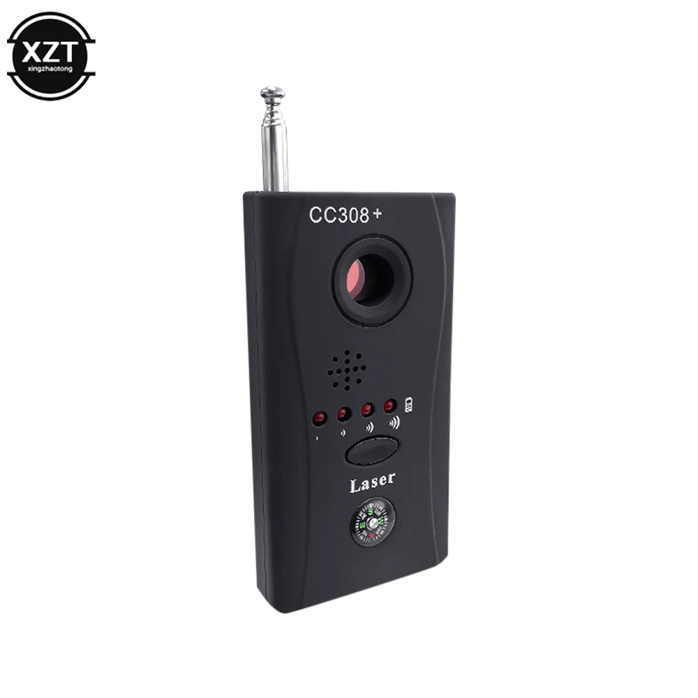 GPS Tracker CC308 Metal Detector Anti-listening Candid Wireless Camera GPS Positioning Sensor Detector Full-range WiFi RF GSM Device Finder