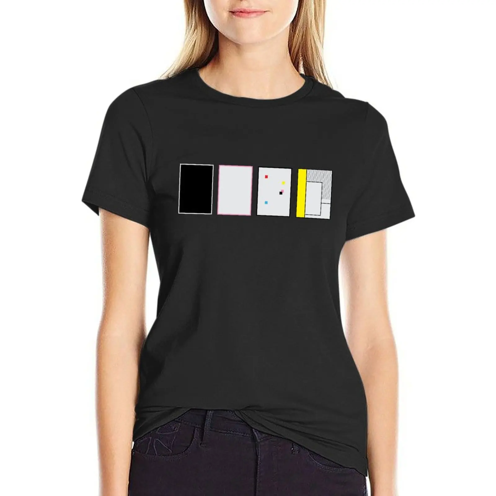 1975 discography 2! T-Shirt summer tops oversized korean fashion summer top tops for Women