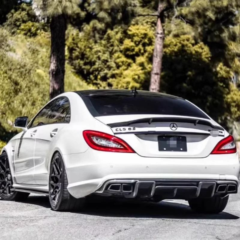 W218 Spoiler Posteriore In Fibra Di Carbonio Per Mercedes Classe CLS C218 (2011-2018) - Stile PSM