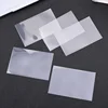200-50Pcs Card Transparent Sleeves Waterproof Clear Protector Case Box for Popcorn Game Card Holder for Kpop Card Protector Film 6