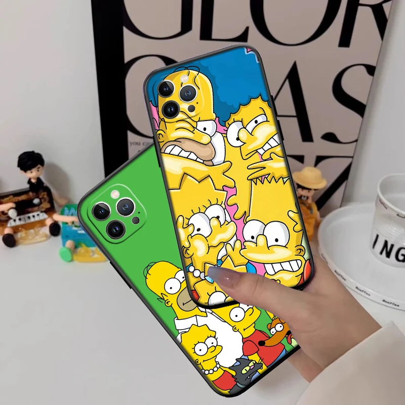 S-Simpsons-Art Custom Phone Case