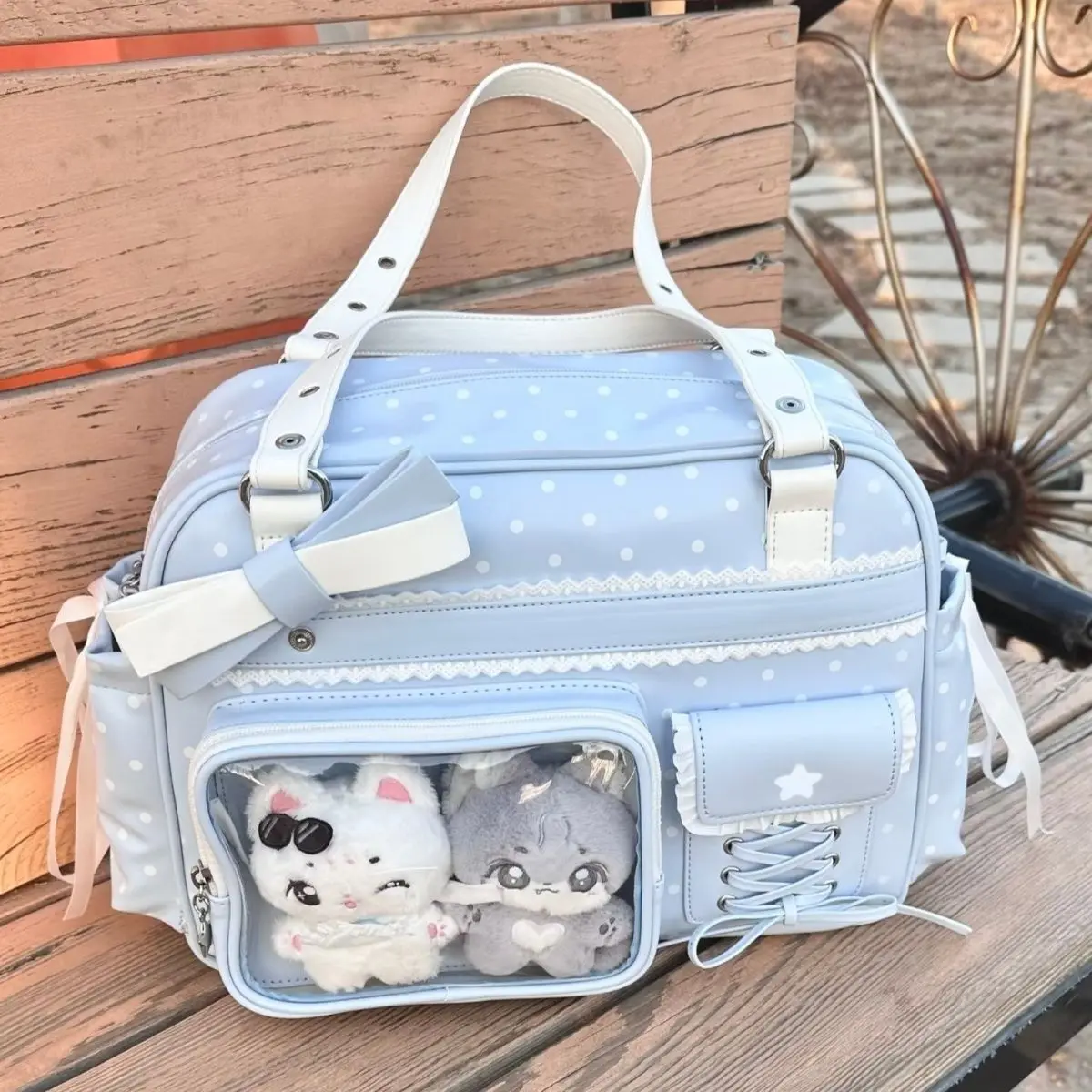 Kawaii Soft Pastel Ita Harajuku Tote Shoulder Bag - Special Edition