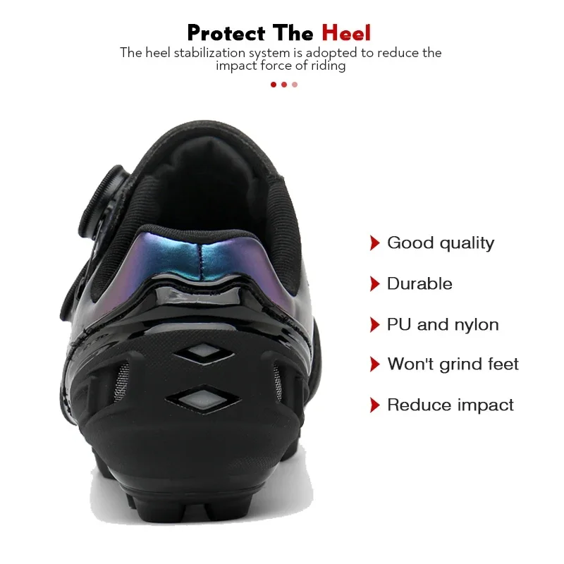 Cycling Shoes Men Women Speed Cycling Sneaker SPD Mountain Bike Footwear MTB Racing Shoes Flat Route Cleat Road Bike Shoe