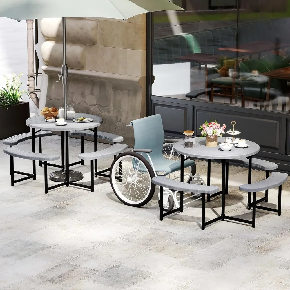 8 Person Picnic Table 4