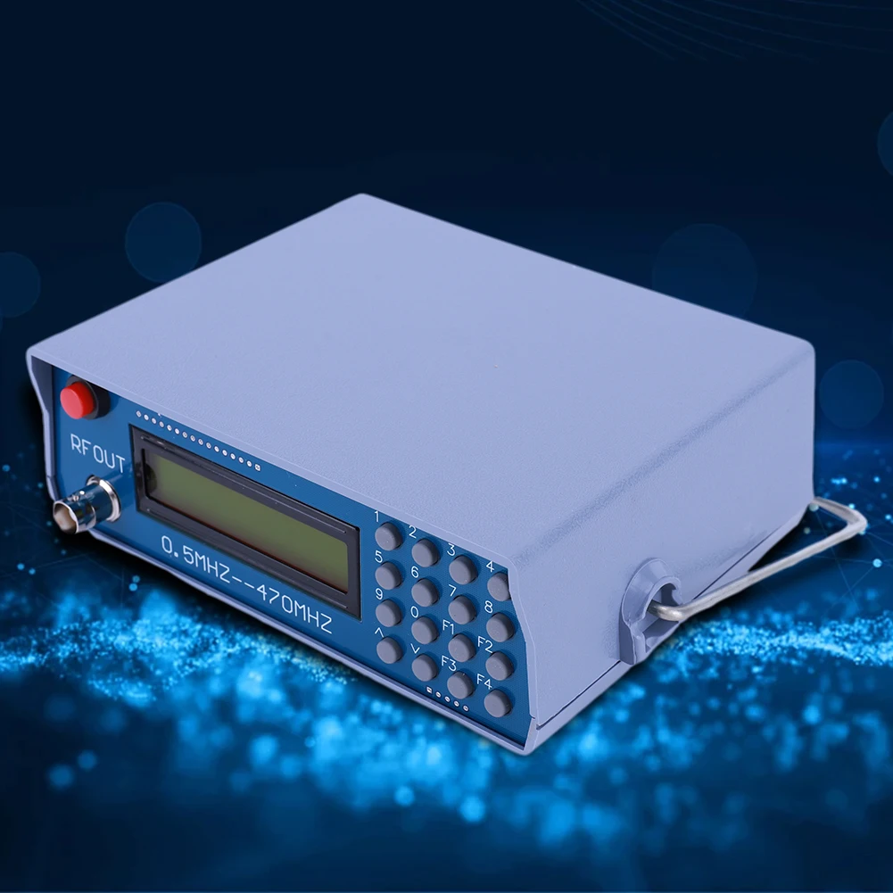 고정밀 RF 신호 발생기 계량기 테스터, RF 신호 발생기, 계량기 테스터, 디지털 CTCSS 신호 출력, 0.5Mhz-470Mhz