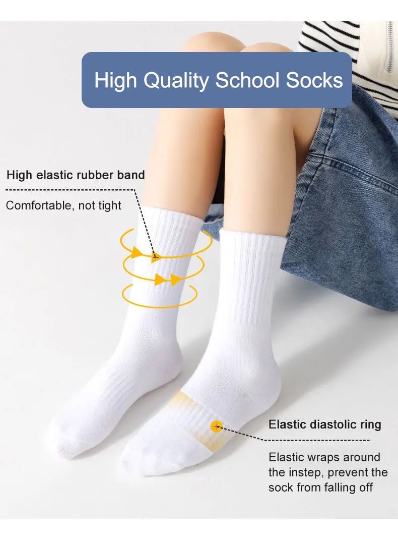 5 Pairs/lot 3-15 Years Children Socks for Boys 3 Lengths High Quality Solid Color Cotton Kids Girls School Socks Teen Socks 19 Sf3810c30e7894eedb8cce931f3ae2f7dY