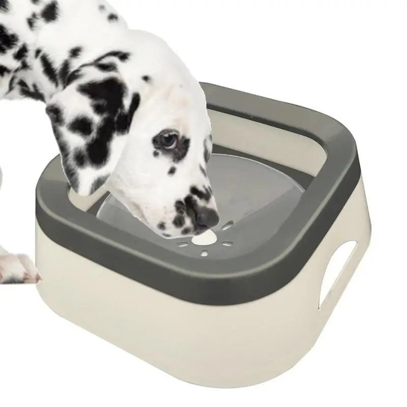 

No-Spill Water Bowl For Dogs Pet Slow Drinking Bowl Detachable Design Feeding Tool For Dogs Cats And Other Small Animals