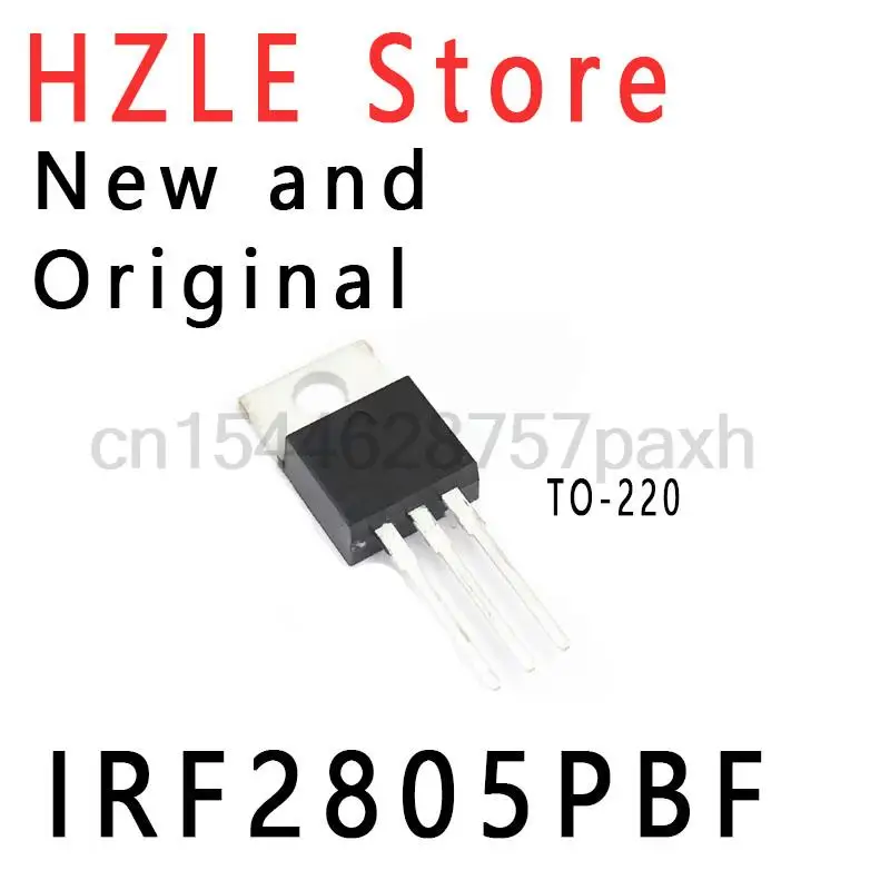 

10 шт., новинка, оригинал IRF2805 TO-220 RONNY IC IRF2805PBF