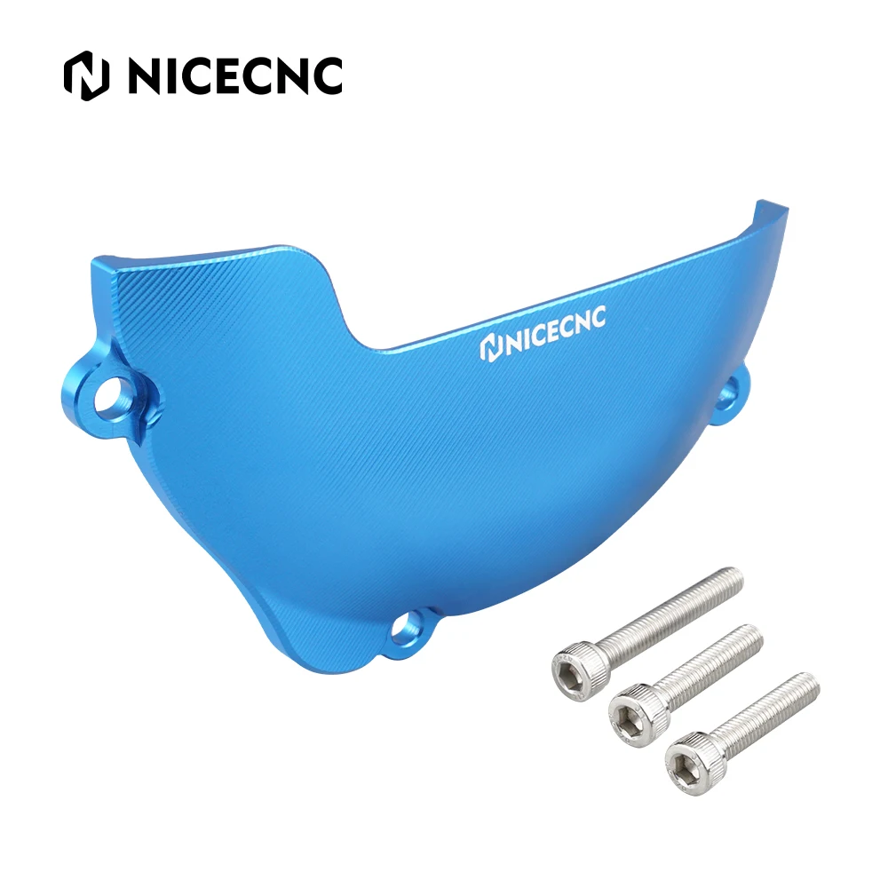 

NiceCNC для Yamaha YZ85 YZ 85 2002-2022 крышка сцепления зажигания Защитная защита аксессуары для мотокросса черная синяя Заготовка алюминий