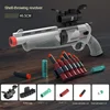 2024 Revolver Shell Throwing Airsoft Rifle Toy Gun Foam Blaster Enhanced Outdoor CS Soft Bullet Toy Kids Birthday Gift  for Boy 2