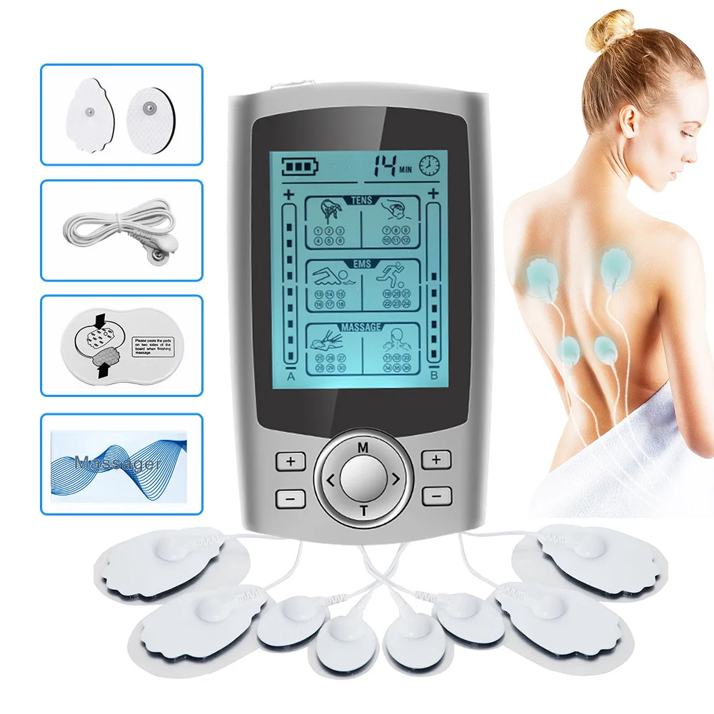 

Tens massage EMS Muscle Stimulator 36-Mode Electric Acupuncture Body Massager Digital Therapy Slimming Machine Electrostimulator