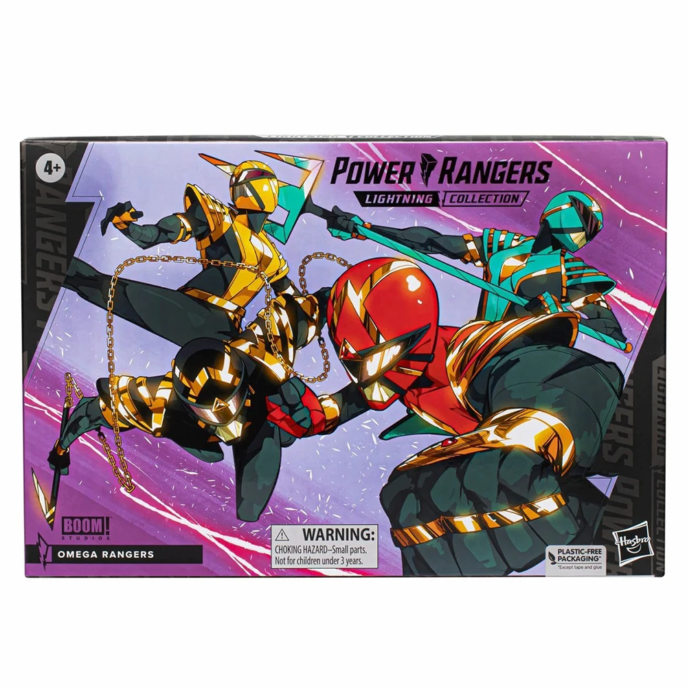 In-Stock] Hasbro Power Rangers Lightning Collection Omega Rangers