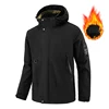 Winter Men Outdoor Windproof Ski Jacket Coat Man Sport Detachable 2 Piece Jacket Men Waterproof Jogger Windbreaker Plus Size 8XL 4