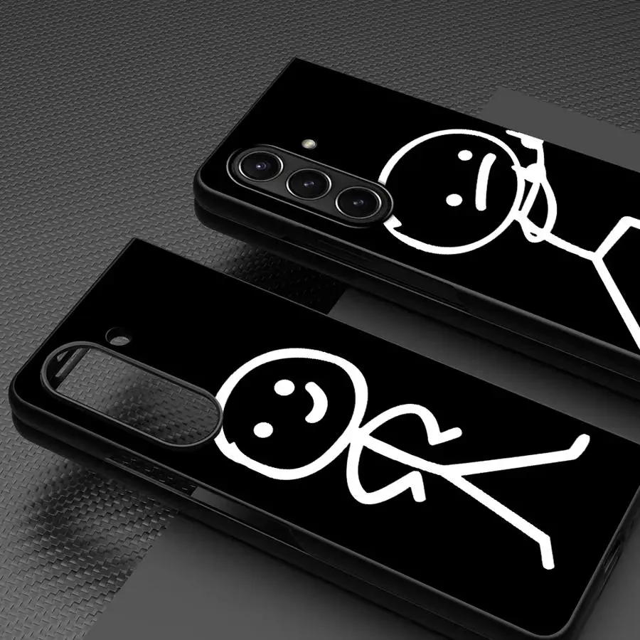 Cartoon Matchman Phone Shell Case