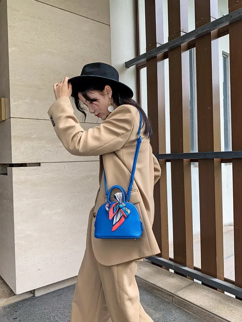 Klassische Damen Handtasche Aus Leder Als Umhängetasche Klein_voghion.com