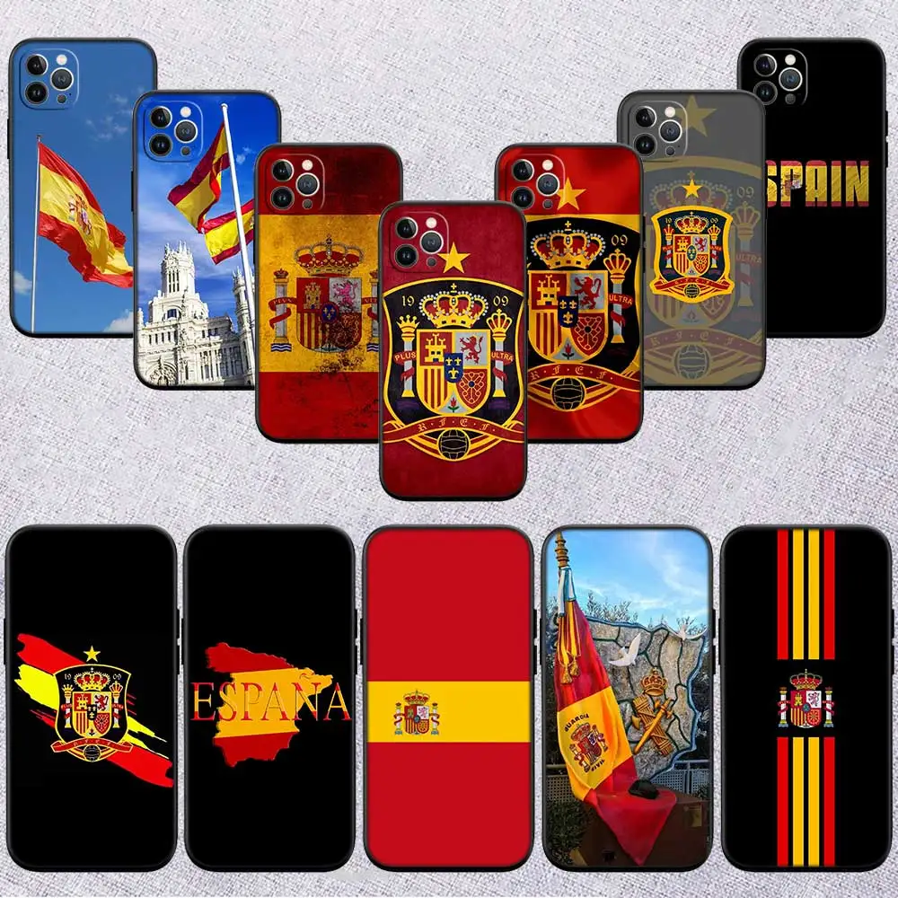 RE54 Stylish Spain Flag Phone Case - Vibrant Spanish Design