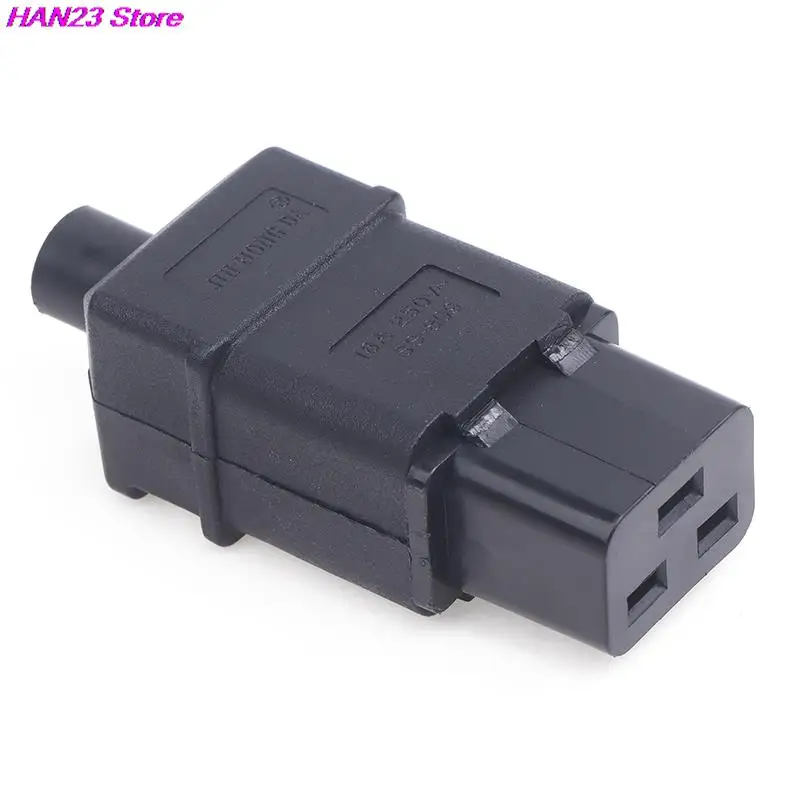   AC   ̺ ڵ ̾ Ŀ, IEC320 C19, UPS PDU Ż ϼ  ÷ 16A, 1PC