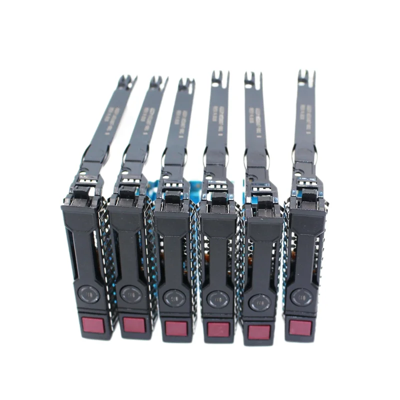 (6-Pack) 2.5" Hard Drive SAS SATA Tray Caddy 651687-001 651699-001 for Proliant ML350 DL360p DL380P DL160 Gen8 G9