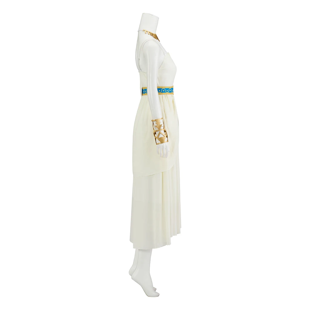 White Princess Party Dress Cosplay Costume for Women
