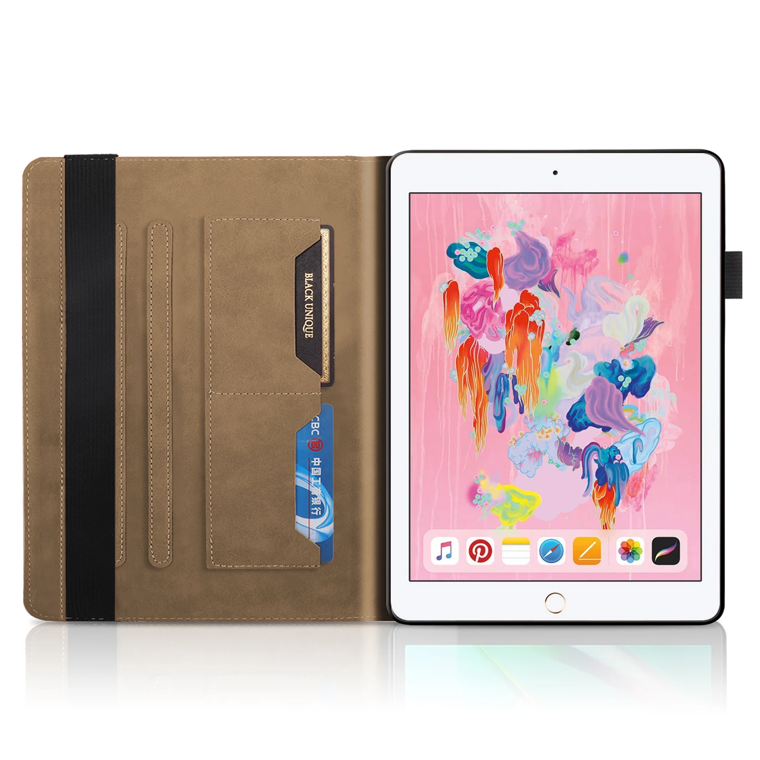 Estojo de Couro para Ipad Pro Smart Cover Mini 9.7 10.2 10.2 2023 2023 10.5 11 2023 2023 ° 102 - Imagem 6