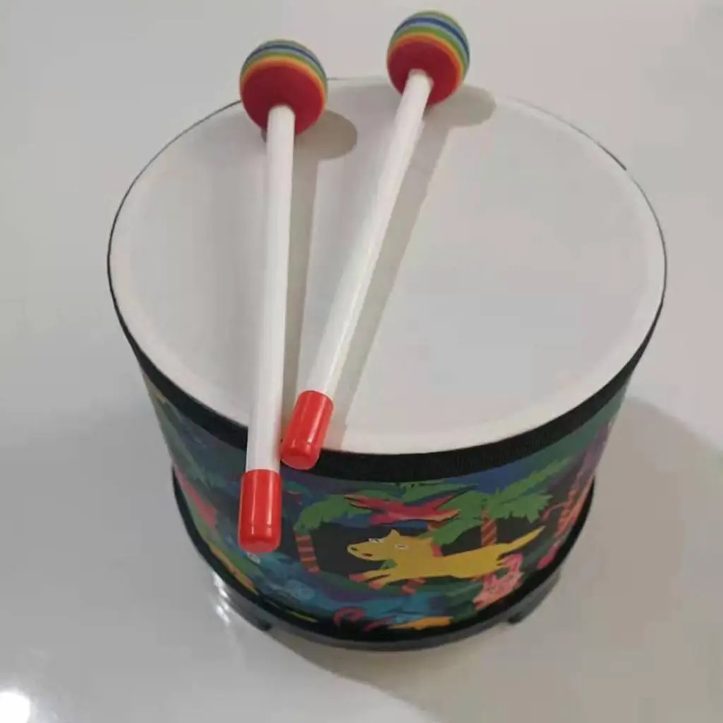 

Wooden Floor Drum Preschool Toys Early Education for Toddlers Festival Gift