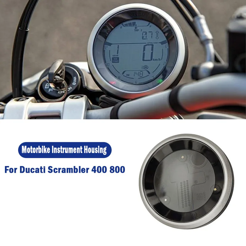 

Instrument Cover Dashboard Case For Ducati Scrambler 400 800 Icon Desert Sled Full Throttle 400 Sixty2 Guages Shell Speedometer