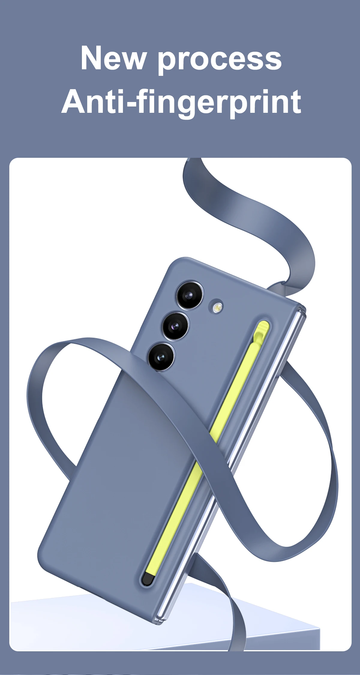 Phone Case For Samsung Galaxy Z Fold 5 4 With Touch Pen And Screen_voghion.com