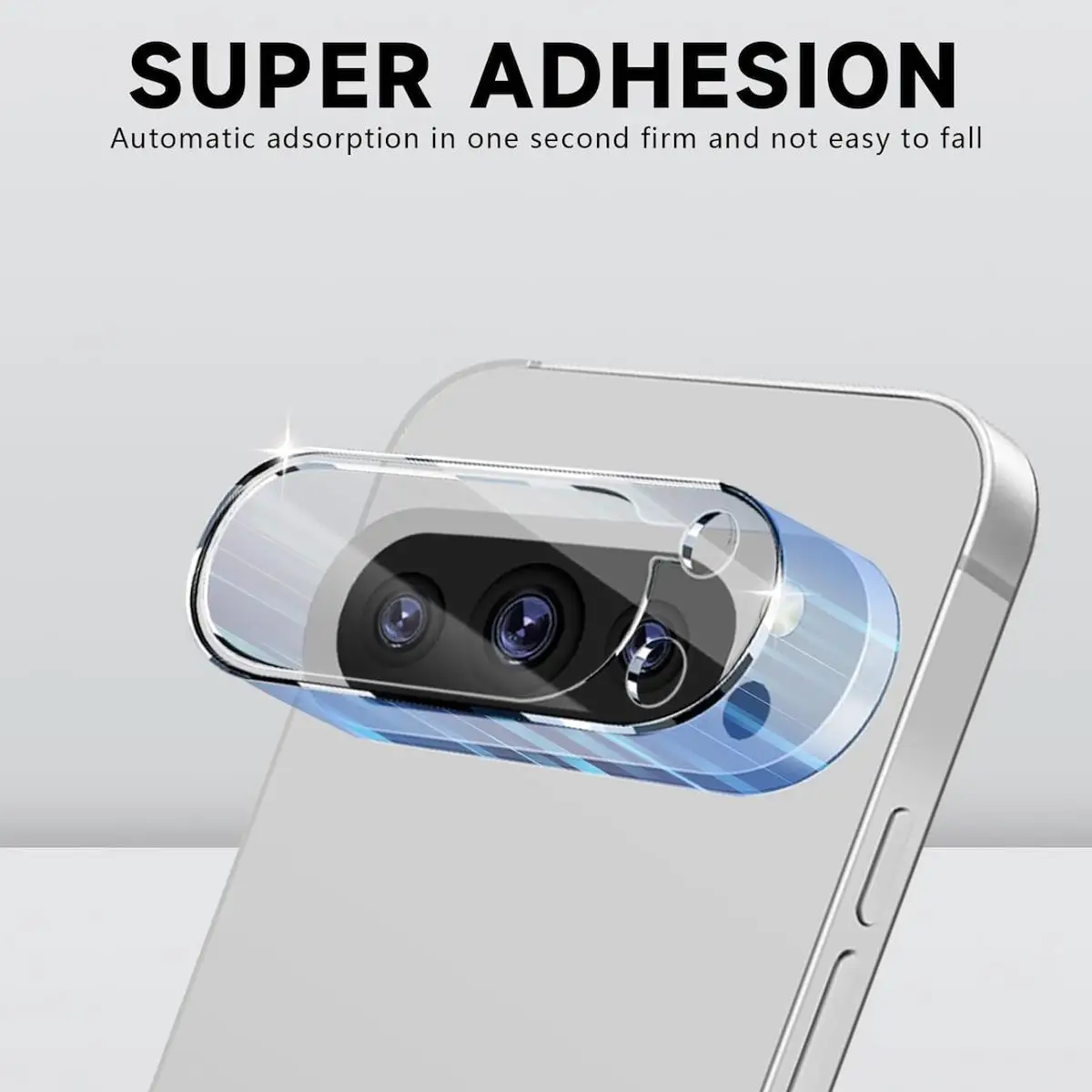 3-Pack Camera Lens Protective Film - Scratch and Impact Resistant Tempered Glass