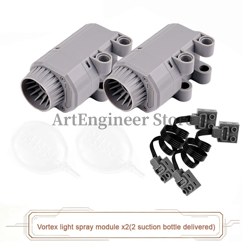 Enhanced High Torque Servo Motor Set for Technical Building Block Construction
