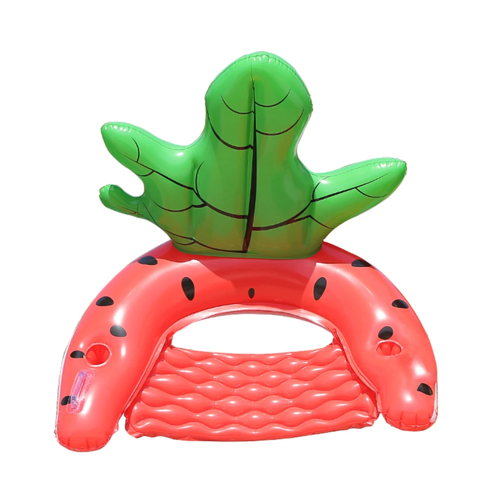 Swimming Ring with Drink Holder Water Play Swim Ring for Beach Vacation