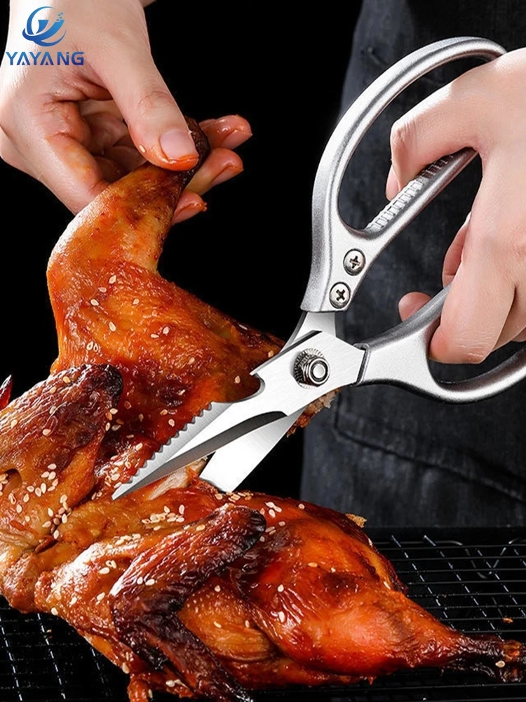 

Chicken Scissors Stainless Steal Scissors Professional Knife Set Knife Set Kitchen Fish Cutter Chef Knifes Kitchen Accessories