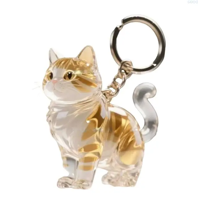 23GA Kitten-Shaped Pet Hair Storage Pendant Portable Kitten Hair Collector for Bag 23GA Kitten-Shaped Pet Hair Storage Pendant Portable Kitten Hair Collector for Bag